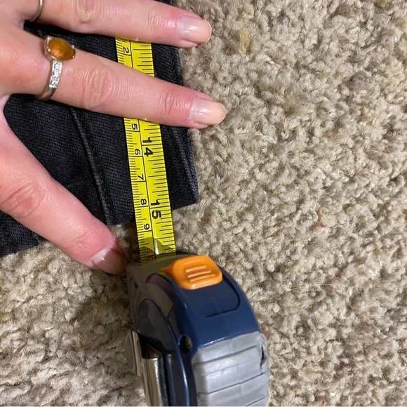 Proenza Schouler Women’s Black Denim Slim Skinny Jeans Cropped Size 30 Stretch - Picture 5 of 7